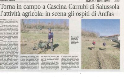 La Provincia di Biella parla della nostra attività agricola